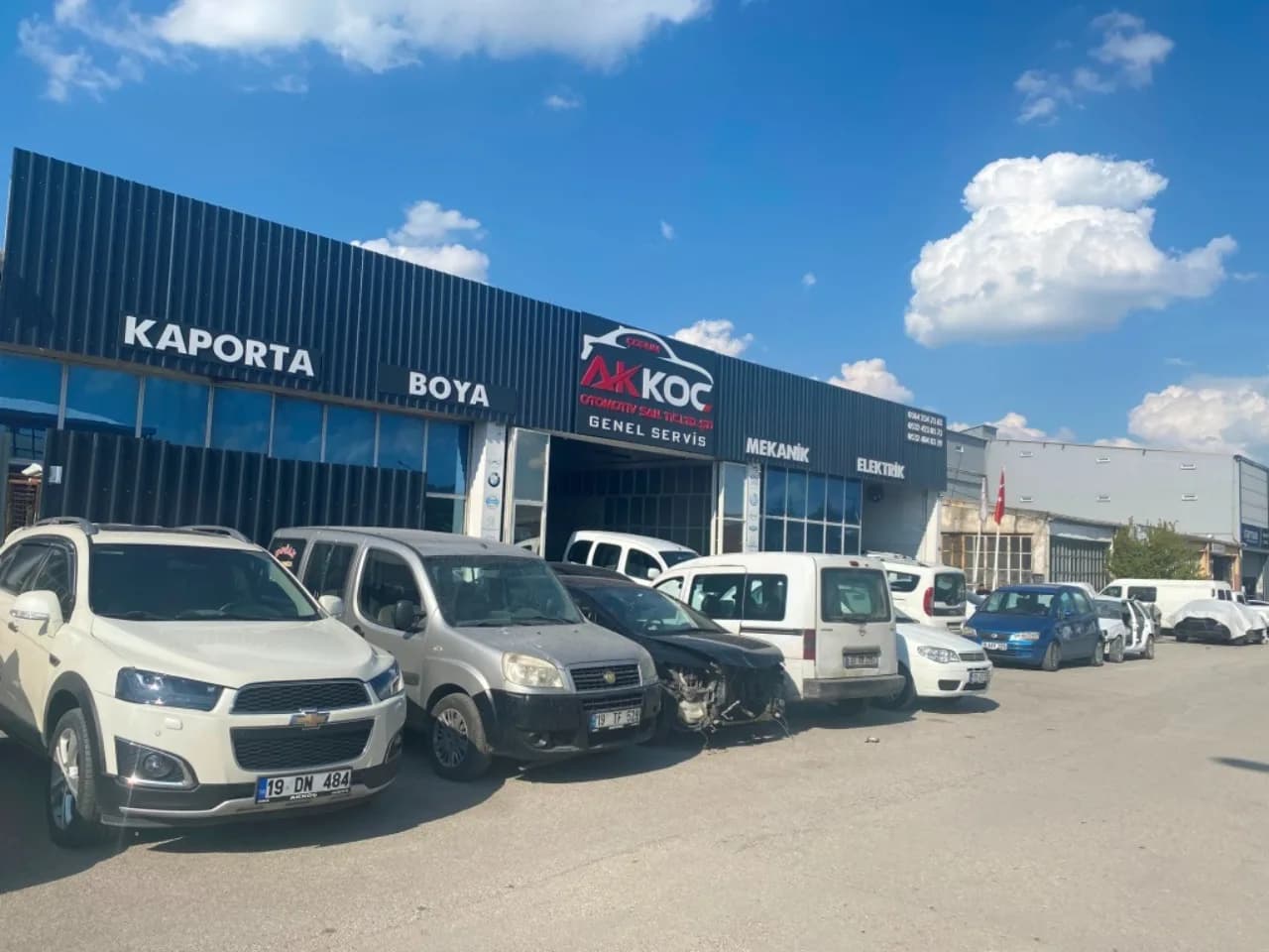 Kaza Tutanağı, AKKOÇ Oto Servis Çorum atölyesi